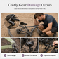 🚲 Bike Derailleur Guard: Solid Steel Shield, Impact Deflection, for Mountain Bike Rear Gears