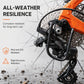 🚲 Bike Derailleur Guard: Solid Steel Shield, Impact Deflection, for Mountain Bike Rear Gears