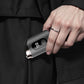 🪒 Mini Travel Shaver: LED Power Display, High-Speed Motor, IPX7 Waterproof, Stainless Steel Blades