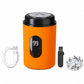 🪒 Mini Travel Shaver: LED Power Display, High-Speed Motor, IPX7 Waterproof, Stainless Steel Blades