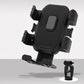🚴 Universal Bike Phone Mount: One-Click Lock, Dual-Layer Rubber, Shock-Absorbing, 360° Rotation