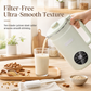 🥛 Automatic Soy Milk Maker: Filter-Free, 10-Blade, High-Cyclone Grinding, Compact