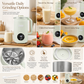 🥛 Automatic Soy Milk Maker: Filter-Free, 10-Blade, High-Cyclone Grinding, Compact