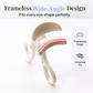 👁️ Eyelash Curler with Built-In Comb: Wide-Angle, Gentle Pad, Ergonomic Handle, Natural Curl