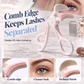 👁️ Eyelash Curler with Built-In Comb: Wide-Angle, Gentle Pad, Ergonomic Handle, Natural Curl