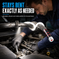 🔧 Flexible Bendable Work Light: 800 Lumens, Shape-Retaining, Cordless, for Auto Repair & Garage