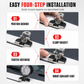 📢📢50% OFF !! 🔧 No-Drill Hood Light Brackets: Stainless Steel, Multi-Angle Swivel, Damage-Free Clamp Mount