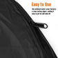 🚤 Outboard Winter Cover: 420D Oxford, Full Engine Coverage, Weatherproof, 9 Sizes