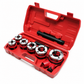 🔧 Manual Pipe Threading Ratchet Set: Alloy Steel Dies, Reversible, Cast Iron