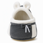 🐱 Warm Fleece Pet Carrier: Hand Pouch, Dual Shoulder Straps, Winter Travel, Cozy & Secure