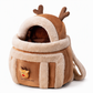 🐱 Warm Fleece Pet Carrier: Hand Pouch, Dual Shoulder Straps, Winter Travel, Cozy & Secure