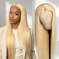 💇 Long Straight Synthetic Wig: Pre-Plucked Hairline, Middle Part, Heat-Resistant, Breathable Cap