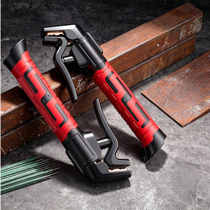 🔧 Industrial Welding Clamp: Angled Head, Pure Copper Core, Heat-Resistant Handle, 300-1000A