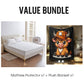 🛏️ Bamboo Fiber Waterproof Mattress Protector: 360° Fitted, TPU, Breathable, Machine Washable