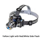 🔦 Rechargeable LED Headlamp: 200-500m Beam, 3000mAh, Type-C, Weatherproof, for Night Fishing