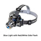 🔦 Rechargeable LED Headlamp: 200-500m Beam, 3000mAh, Type-C, Weatherproof, for Night Fishing