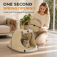 ⛺ Pet Outdoor Tent: One-Second Spring Opening, Scratch-Resistant, Portable, for Camping & Grass