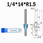 🔧 Woodworking Line Router Bit: Dual Bearing, Tungsten Carbide Tip, for Table & Cabinet Edges