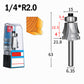 🔧 Woodworking Line Router Bit: Dual Bearing, Tungsten Carbide Tip, for Table & Cabinet Edges