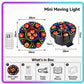🎉 Six-Arm Bee-Eye Stage Light: RGBW Beams, Laser & Strobe, DMX, Remote, for Parties & DJ