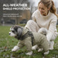 🐕 Winter Pet Jacket: Integrated Leash Ring, Fleece-Lined, Waterproof, Chafe-Free, XS-2XL