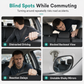✨ 360° Baby Car Mirror: Wide Backseat View, Shatterproof, Anti-Shake, Clip-On