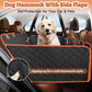 🐕 Hard Bottom Dog Car Seat Cover: Waterproof, Hammock Style, Adjustable Straps, Universal Fit
