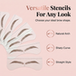 💄 Eyebrow Stamp Kit: Symmetrical Arches, Smudge-Proof, Beginner-Friendly, All-Day Wear