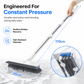 🧹 Upright Floor Scrub Brush: Built-In Spray, Squeegee, Long Handle, No Bending, Multi-Surface