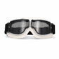 🏍️ Retro Motorcycle Goggles: Shatterproof Lenses, Soft Faux Leather Padding, Wind & Dust Protection, Vintage Chrome Frame