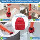 🔧 Manual Drain Plunger: Powerful Air Pressure, Flexible Seal, No Chemicals, for Toilet & Sink