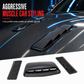🚗 Car Hood Scoop Decoration: Sporty Aerodynamic, ABS, No-Drill, Universal Fit
