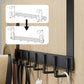 🚪 No-Drill Over-Door Hook Rack: Sturdy, Silent, Space-Saving, for Coats, Bags & Towels
