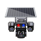 📹 Solar Security Camera: 3-Lens, 9MP Color Night Vision, PIR Human Detection, Two-Way Audio