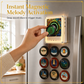 🎵 NFC Music Box: 9 Magnetic Discs, Rotating Glow, 256MB, Rechargeable, for Kitchen & Bedroom