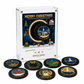 🎵 NFC Music Box: 9 Magnetic Discs, Rotating Glow, 256MB, Rechargeable, for Kitchen & Bedroom