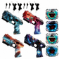 🔫 Laser Battle Set: 2 Blasters & Vests, 90ft Range, Safe Infrared, for Family Fun