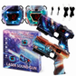 🔫 Laser Battle Set: 2 Blasters & Vests, 90ft Range, Safe Infrared, for Family Fun