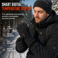 🔥 Heated Gloves: Rapid Warmth, LED Temp Display, 5-Level Control, Water-Repellent, Windproof