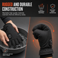 🔥 Heated Gloves: Rapid Warmth, LED Temp Display, 5-Level Control, Water-Repellent, Windproof