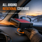 🚗 Portable Car Defroster: Rapid Defrost, 360° Rotation, Dual Modes, 12V, Flame Retardant
