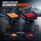🚗 Portable Car Defroster: Rapid Defrost, 360° Rotation, Dual Modes, 12V, Flame Retardant