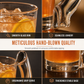 🥂 Hand-Blown Gag Mug: Borosilicate Glass, Heat-Resistant, Funny Party Gift, Clear