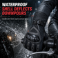 🏍️ Winter Motorcycle Gloves: Waterproof, Knuckle Armor, Plush Lining, Extended Gauntlet