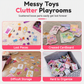 🧲 Magnetic Princess Dress-Up Puzzle: Mess-Free, Portable Case, Ages 3-6, Creative Play