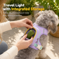 🐕 Dog Harness with Backpack: Hands-Free, No-Choke Padded Vest, Reflective, Small Dogs