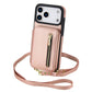 👜 Crossbody Wallet Phone Case: RFID Blocking, Kickstand, 360° Shockproof, PU Leather