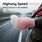 🚗 Animated Plush Car Tail: Voice/Remote/Pat Control, USB Rechargeable, Weatherproof