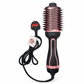 💨 One-Step Hot Air Brush: 3 Heat Settings, Tourmaline Ceramic, Volumize & Dry, UK Plug