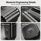 🪒 Compact Foil Shaver: Dual-Head, Wet & Dry, 60-Min Runtime, Portable